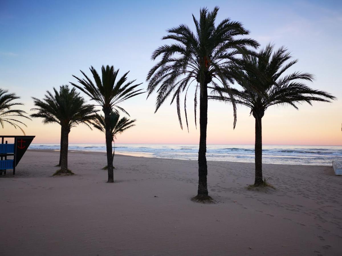 Apartamento Ana Maria Playa de Gandia SOLO FAMILIAS Bagian luar foto