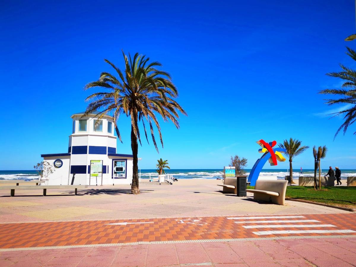 Apartamento Ana Maria Playa de Gandia SOLO FAMILIAS Bagian luar foto
